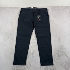 Levi's Premium XX Chino Standard Taper Pants Men 38x29 (Tag 38x30) Charcoal NWT